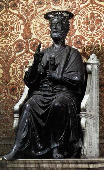 The Statue of Saint Peter, unknow artist